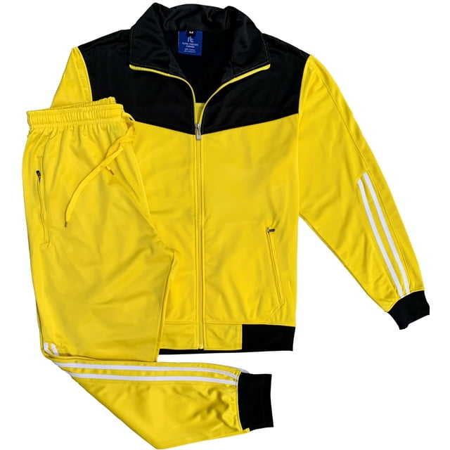 Tenue de Jogging Active à Rayures pour Hommes Velocity, Haut et Bas