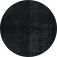 thumbnail image 1 of Ahgly Company Tapis d'Intérieur Ronds Abstraits Vert Canon Abstrait pour Aire, 5 Pieds Rond, 1 of 6
