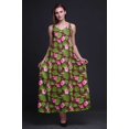 thumbnail image 2 of Bimba Robe Longue pour Femmes en Rayonne à Imprimé Floral Chic Bohème d'Été Maxi de Plage - X-Grand, 2 of 4