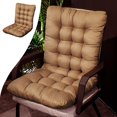 thumbnail image 2 of HLONK Clearance Rocking Chair Cushion  Rocker Chairs Replacement Cushions Set for Indoor  Water Resistant Extra Cozy Tufted Seat Pads and Non Slip High Back Pad with Ties for Outdoor, 2 of 6