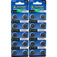 thumbnail image 1 of Tian Qiu / Tian Tan Lr44 / Ag13 Button Cell Batteries - 20 Pack, 1 of 1