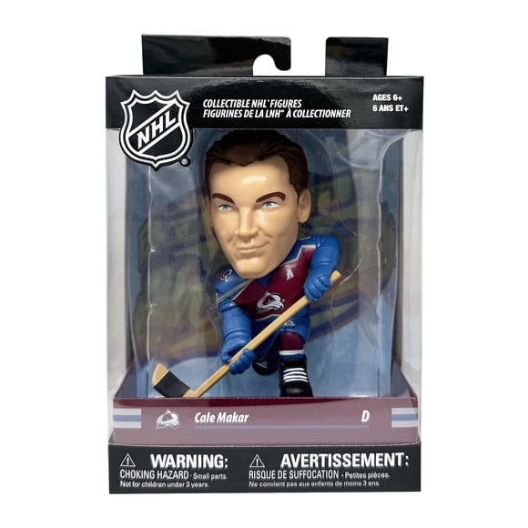 Party Animal Big Shot Shooter NHL Colorado Avalanche Cale Makar Vinyl Figue (12 cm/4.75 inch)
