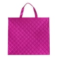 thumbnail image 1 of Walmart Large Quilted Reusable Shopping Bag, Grocery Tote Bag, Cheeky Pink, 1 of 6
