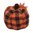 thumbnail image 2 of Boovnll Fall Home New Favourite Delicate Checkered Pumpkin Fabric Material Warm Feel, 2 of 6