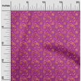 thumbnail image 1 of oneOone Tissu Polyester Lycra Violet Matériel de Robe Batik Tissu Imprimé Tissu au Mètre 56 Pouces de Large, 1 of 4