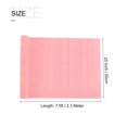 thumbnail image 2 of Unique Bargains Crepe Paper Roll Crepe Paper Decoration 7.5ft Long 20 Inch Wide, Mild Pink, 2 of 5