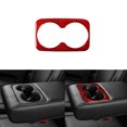 thumbnail image 1 of Porte-Gobelet en Fibre de Carbone Rouge pour Accoudoir Central Dodge Durango 2014-2020, 1 of 4