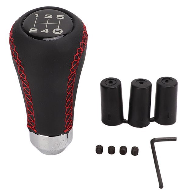 Gearstick Head, Red Stitch Character ABS Nonfading Gear Shifter Knob For Cars