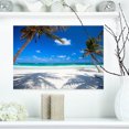thumbnail image 1 of Coconut Palms at Beach - Photo Landscape Canvas Art Print, 1 of 3