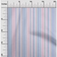 thumbnail image 1 of oneOone Tissu Jersey Viscose Multicolore Rayé Tissu de Couture BTY 60 Pouces de Large, 1 of 4