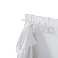 thumbnail image 4 of neatfreak! Over The Door Non Slip Hook, 10-Peg, Plastic, 4 of 6