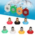 thumbnail image 1 of Pressure Washer Nozzle, Multifunctional 7 Colors High Pressure Water  Nozzle  for Outdoor Cleaning, 1 of 8