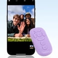 thumbnail image 3 of Télécommande pour TikTok, Tourneur de Page à Distance, Tourneur de Page Bluetooth 4.2 pour Application, Prise en Charge de l'Application, Vidéo, Lecture, Égoportrait, 3 of 7