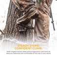 thumbnail image 2 of Hawk Ranger Traction 32" Climbing Sticks with Angled Step, 3-Pack, 2 of 10