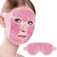 thumbnail image 1 of FcBaudy Bloc Réfrigérant Visage Froid Yeux et Masques Réduire Houppette Cernes Réutilisables Gel Froid Chaud Masque Visage Yeux Convient aux Femmes SPA Facial Masque Visage Glacé pour Dormir60ml Masques et patch pour les Yeux, 1 of 2