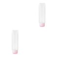 thumbnail image 3 of QualitChoice Travel Bottle Portable Shower Gel Dispensing Container Refillable Leakproof Dispenser Tube Household Organizer 50ML Pink 2Set, 3 of 6