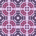 thumbnail image 1 of Ahgly Company Tapis d'Intérieur Lavable en Machine Carré Transitionnel Fleur Rose, 4 Pieds Carré, 1 of 7