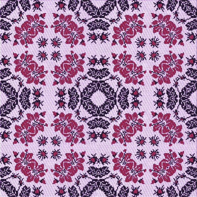 Ahgly Company Tapis d'Intérieur Lavable en Machine Carré Transitionnel Fleur Rose, 4 Pieds Carré