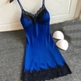 thumbnail image 1 of LSLJS Nuisette en Satin pour Femmes Dames Tenue de Nuit Nuisette Lingerie Aguichant avec Coussinets de Poitrine, Robe de Pyjama pour Femmes, 1 of 4