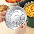 thumbnail image 2 of 50PCS 9 Inch Disposable Aluminum Foil Plates Round Tin Foil Pie Pans for Air Fryers, 2 of 8