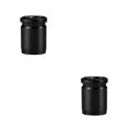 thumbnail image 2 of QualitChoice 4 Pcs Coiffage de Voiture Alliage de Zinc Antivol Capuchons de Valve de Pneu de Voiture Sport Pneus de Roue Noir 2Ensemble, 2 of 6