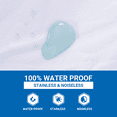 thumbnail image 5 of ViscoLogic King Mattress Protector Water Proof Lab Tested, Machine Washable,  Premium Fitted Cotton Terry Sheet, 5 of 5