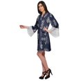 thumbnail image 2 of Moomaya Bride Getting Ready Shirt Cotton Short Robes For Women Bath Robe Girls, 2 of 6