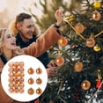 thumbnail image 1 of RKSTN Fall Decorations for Home 36PCS Christmas Xmas Tree Ball Bauble Hanging Home Party Ornament Decor 6CM Decorations, 1 of 7