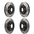 thumbnail image 1 of DS-One Kit de Rotors de Frein à Disque à Fente Forée pour Voiture Honda Civic Insight KD-100360, 1 of 11