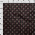 thumbnail image 2 of oneOone Cotton Flex Fabric Leaves & Geometric Block Print Sewing Fabric BTY 40 Inch Wide, 2 of 4