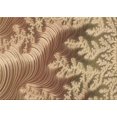 thumbnail image 1 of Ahgly Tapis Rectangulaire Lavable en Machine Intérieur Transitionnel Brun Selle, 2 Pieds x 4 Pieds, 1 of 7