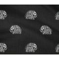 thumbnail image 4 of oneOone Cotton Flex Fabric Elephant Block Print Fabric By Yard 40 Inch Wide, 4 of 4