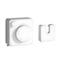 thumbnail image 1 of TFixol Corde à Linge Rétractable pour Usage Intérieur et Extérieur - Support à Lessive Mural Sans Perçage avec Corde en Acier de 4,8 m, Tension Réglable, Retrait Rapide, Portable et Léger en Blanc, 1 of 6