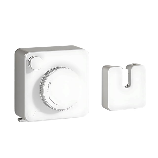 TFixol Corde à Linge Rétractable pour Usage Intérieur et Extérieur en Blanc, avec un design Mural Sans Perçage et une Corde en Acier de 4,8 m. Comprend un Bouton de tension Ajustable, un Mécanisme de Retrait Rapide et une Boucle en U pour une installation Sécurisée. Fabriquée en ABS et Acier avec un Nano-Revêtement pour la Résistance à la Rouille et la Durabilité. Convient pour Sécher les Vêtements, les Serviettes et le Linge dans Divers Espaces comme les Chambres, les Balcons et les Salles de Bain.