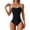 Black, variant on Riforla One-Piece Swimsuits for Women Swimsuit Bathing Suit Swim Suits Front Swimwear Bathing Suit for Women Brown M