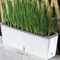 thumbnail image 2 of Huanglei Balcony Flower Pots Garden Flower Pots Narrow Flower Pots Rectangular Flower Pots Long Flower Pots Porch Flower Pots Indoor Flower Pots Window Sill Flower Pots Colored, 2 of 4