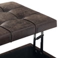 thumbnail image 4 of Table basse ottomane de rangement Elliot, 4 of 8