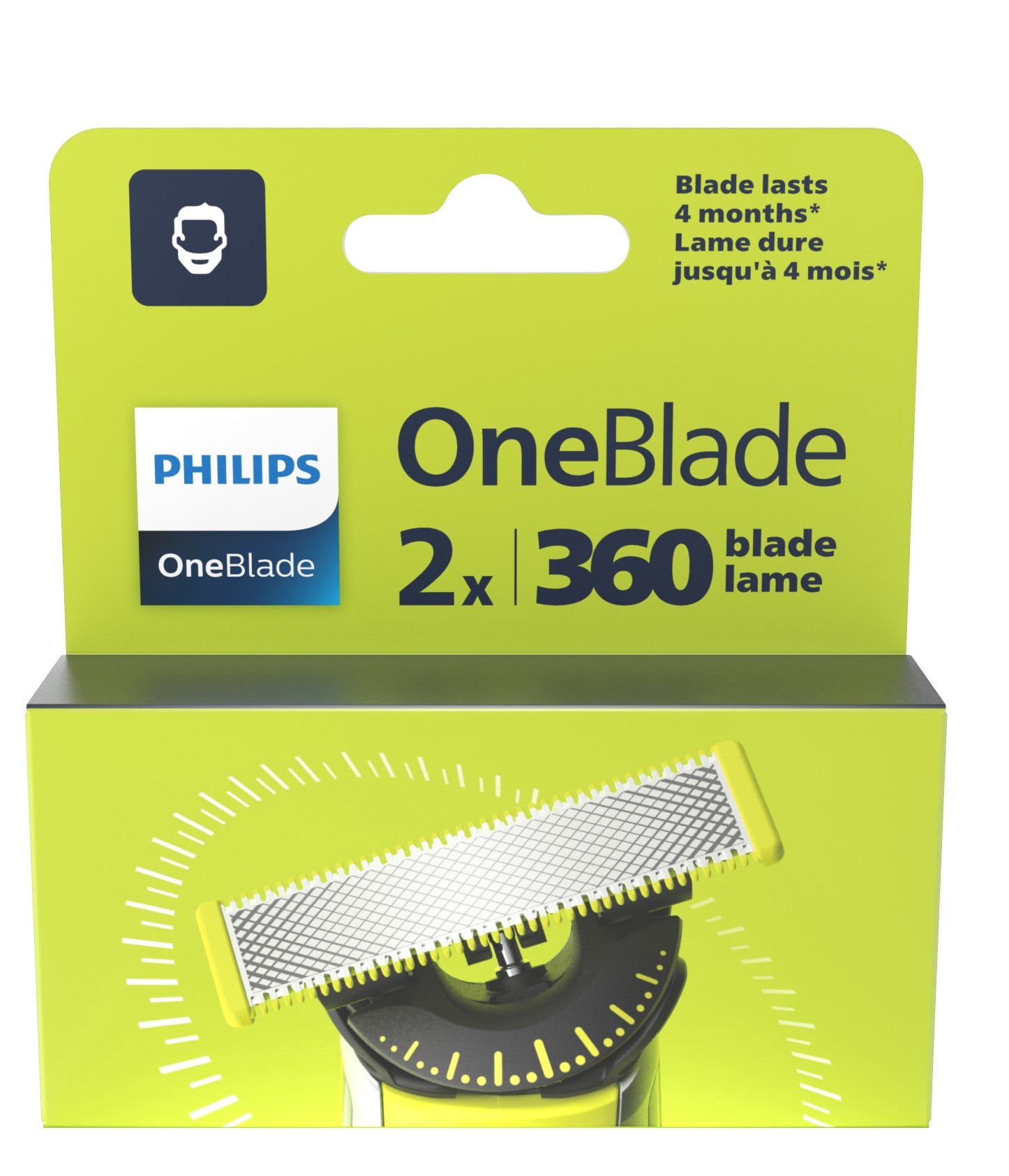 Philips OneBlade 360 Flex Blade2ct