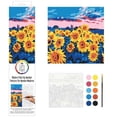 thumbnail image 4 of Plaid Modern-Paint-By-Number Kit, Sunflower Meadow, 4 of 6