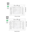 thumbnail image 2 of OfficeCraft Stationery Wall Acrylic Weekly Planner Board Clear Calendar for Reusable Daily To Do List and Schedule Management, 2 of 6