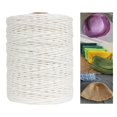 thumbnail image 4 of 328Yd Raffia Paper Yarn Roll Twine Cord String for Gift Wrapping Florist DIY Craft Crafting Box Packing Weaving Knitting White, 4 of 8