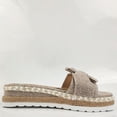 thumbnail image 3 of LSLJS Pantoufles d'Été de Plage pour Femmes à Nœud, Plateforme, Talons Compensés, Chaussures Grande Taille, Pantoufles pour Femmes, 3 of 7