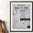 thumbnail image 5 of The Party Post 56th Birthday Party Decorations Poster Born in 1968, 5 of 5