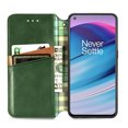 thumbnail image 5 of Étui pour OnePlus Nord CE 5G à Rabat Portefeuille à Rabat Magnétique Protecteur - Vert, 5 of 5