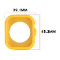 thumbnail image 3 of BotaniNest Accessoires de Bracelet Intelligent Montre FIT4 Pro Semi-Enveloppement Respirant Étui de Protection en TPU Compatible avec Watch FIT4, 3 of 7