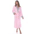 thumbnail image 2 of White Mark Women's Super Soft Lounge Robe, 2 of 6