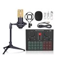 thumbnail image 3 of Loomza D6 Sound Card Wireless Condenser Microphone Multi-Microphone Kits Tabletop, 3 of 7