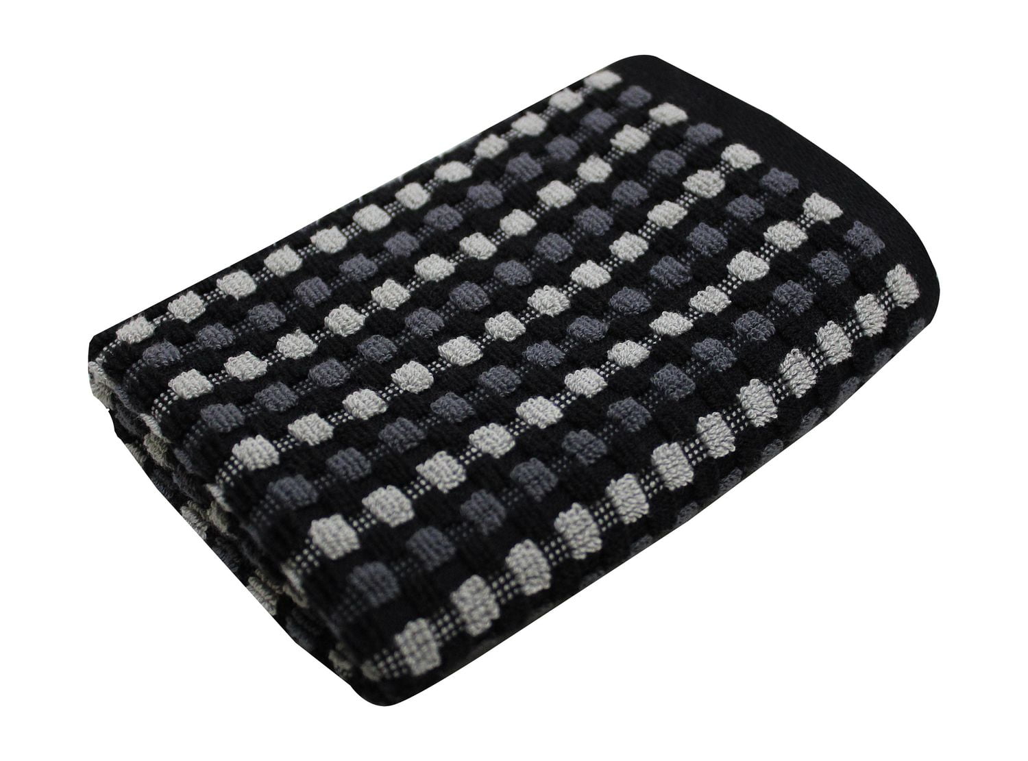Serviette de toilette en coton Hometrends pour salle bain, douce et absorbante.