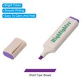 thumbnail image 4 of Unique Bargains Highlighter, Broad Point, Purple, 4 Count, 4 Pack, 4 of 6