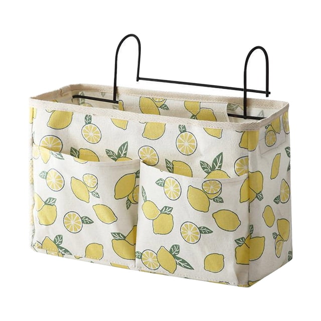 Sac de Rangement Suspendu en Tissu pour Chevet, Dortoir, Tri Multifonction, Sac de Rangement à Double Crochet, Sac de Rangement à Multiples Poches